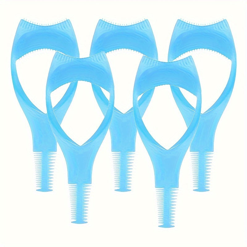 1/3/5 Pcs Eyelash Makeup Auxiliary Tool Upper Lower Eye Lash Mascara Guard Applicator Guide Helper With Eyelash Comb For Makeup