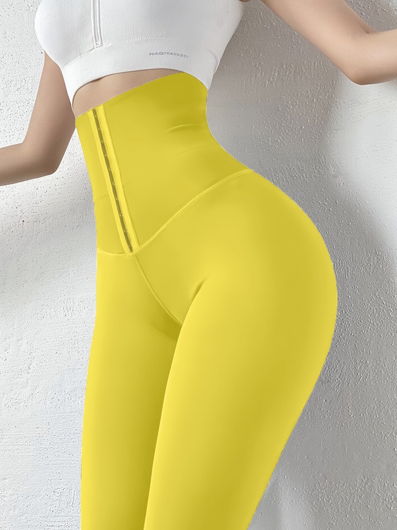 Women's Tummy Control Leggings - Quick Dry, Butt Lifting, Body Shaping Activewear Pants Wide Waistband