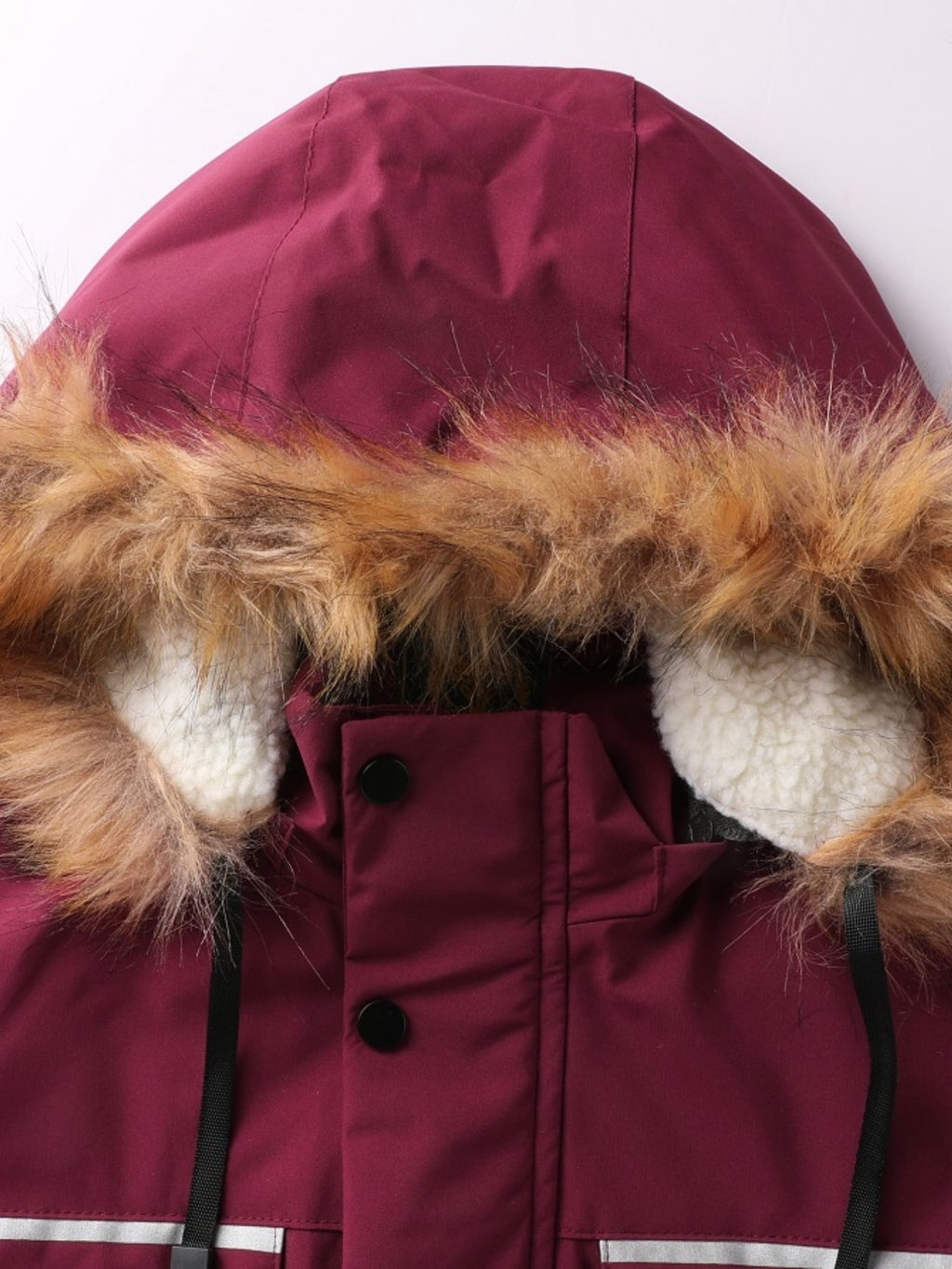 Men'S Winter Windbreaker Jacket with Lamb Fur Collar, Polyester 100% Windproof Zippered Sports Jacket, Alphabet Pattern, Regular Sleeve, Casual Outdoor Wear, H Fit, 150g/m² Fabric Weight