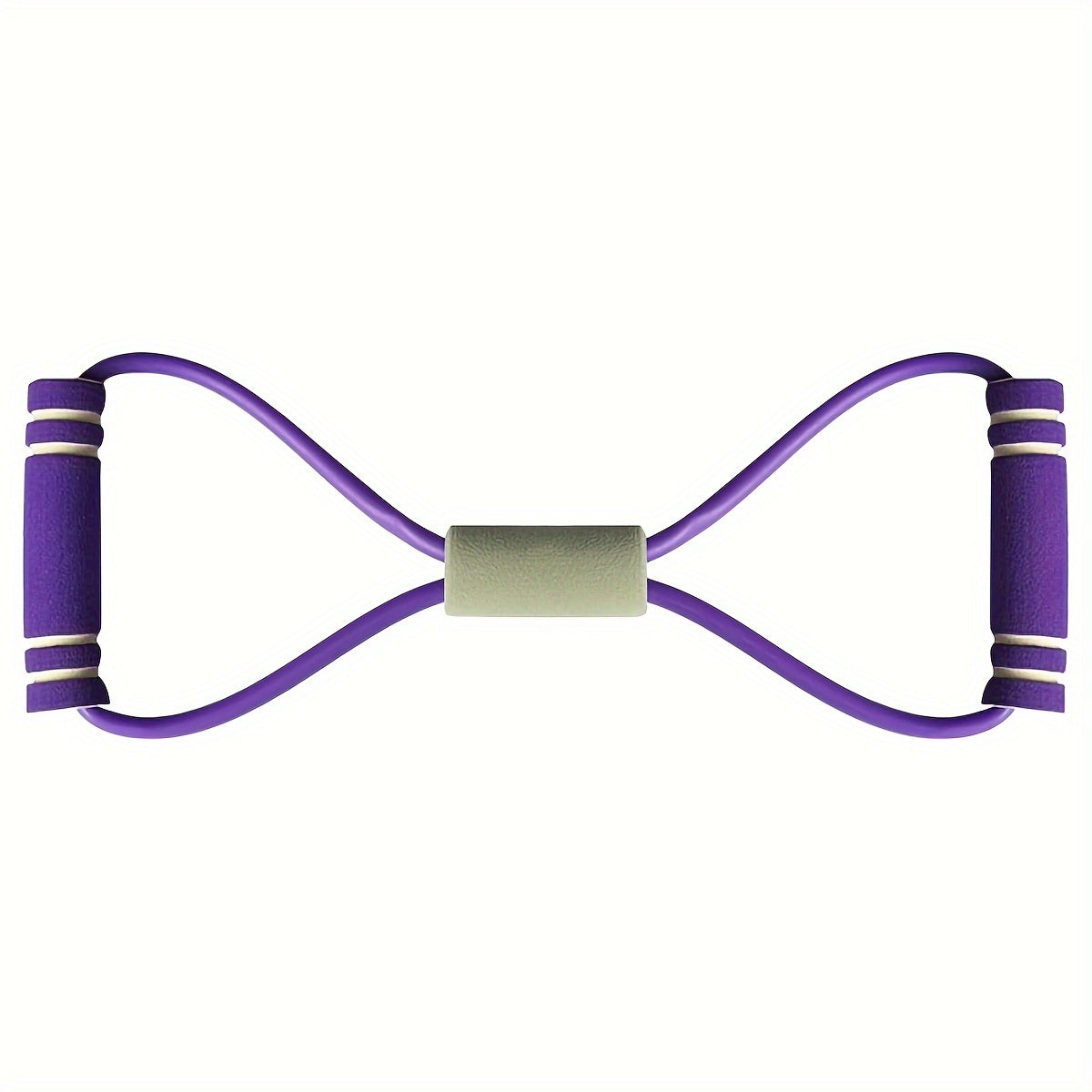 8-shaped Tension Belt With Handles, Elastic Yoga Resistance Band, Chest Expansion Belt For Arm & Leg Stretching, Workout, Yoga, Pilates, Suitable For Beginner