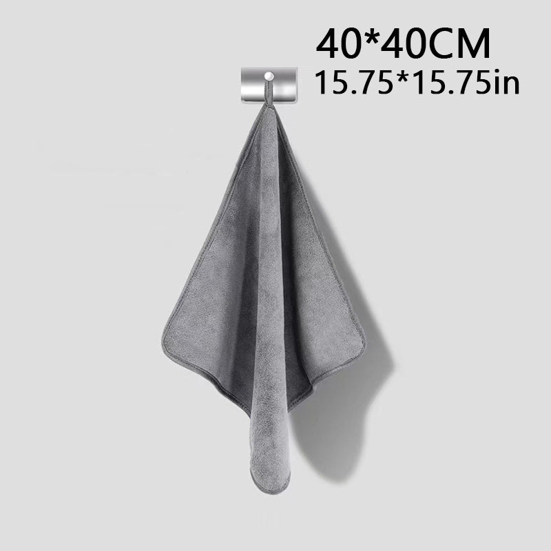 Professional-Grade Car Wash Towel Microfiber Double-Sided Car Wash With Towel Towel Car Cloth Absorbing Water Without Hair Loss Thickened Towel