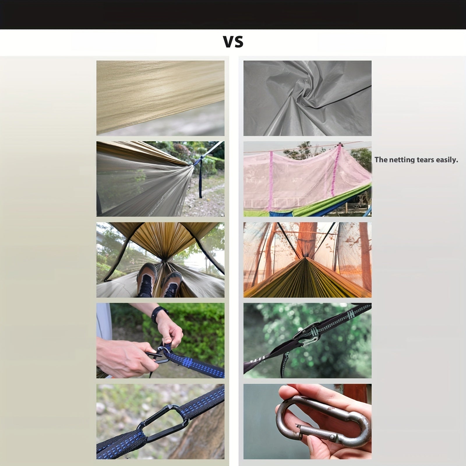 GEERTOP 3in 1 Outdoor Hammock with Mosquito Net Sun Shelter Rainfly, Double Sleep Rest Camping Hammock for Backpacking Travel Garden Park