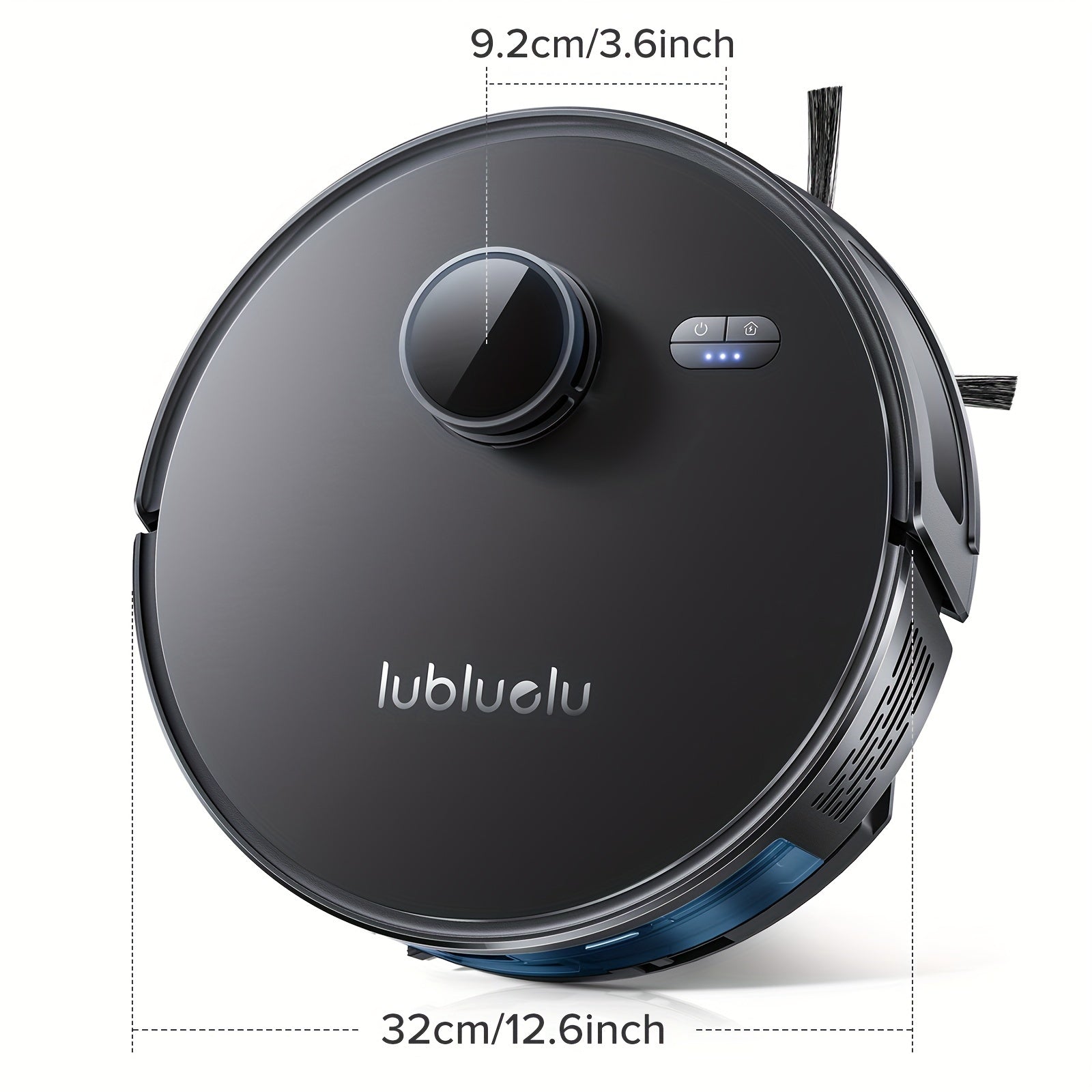 Lubluelu L15 Robot Vacuum And Mop Combo 5000Pa, Auto-Charging, 5 Maps, 30 No-go Zones, WiFi/App, 3 In 1 Robot Vacuum Cleaner For Pet Hair Carpet Hard Floor