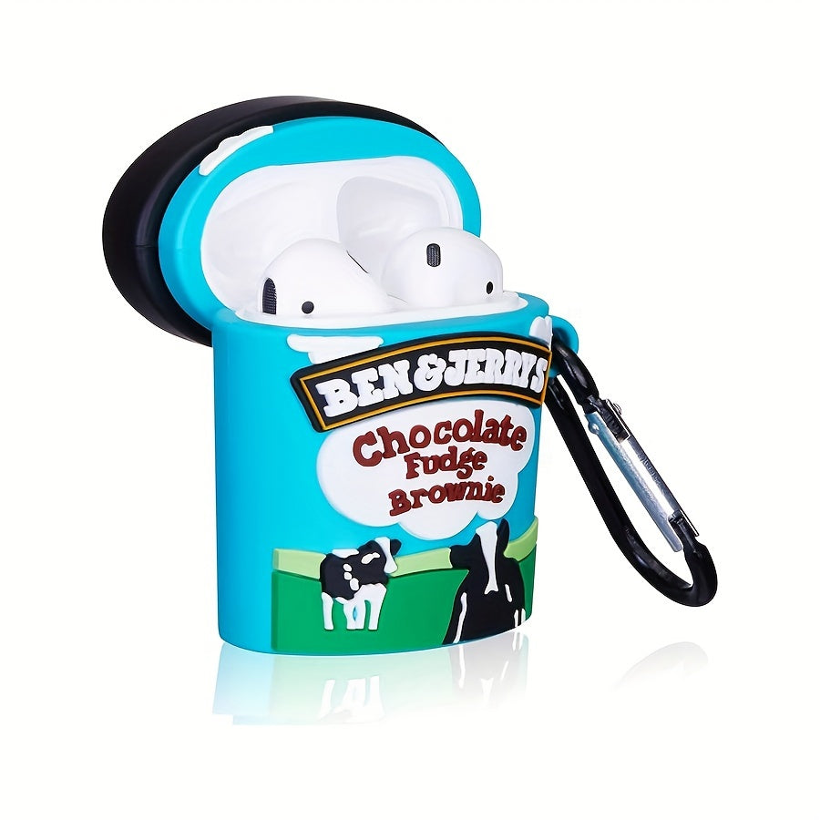 Creative Cute Case For AirPods 1/2 Soft Silicone Protective Case For Teens Boys Girls