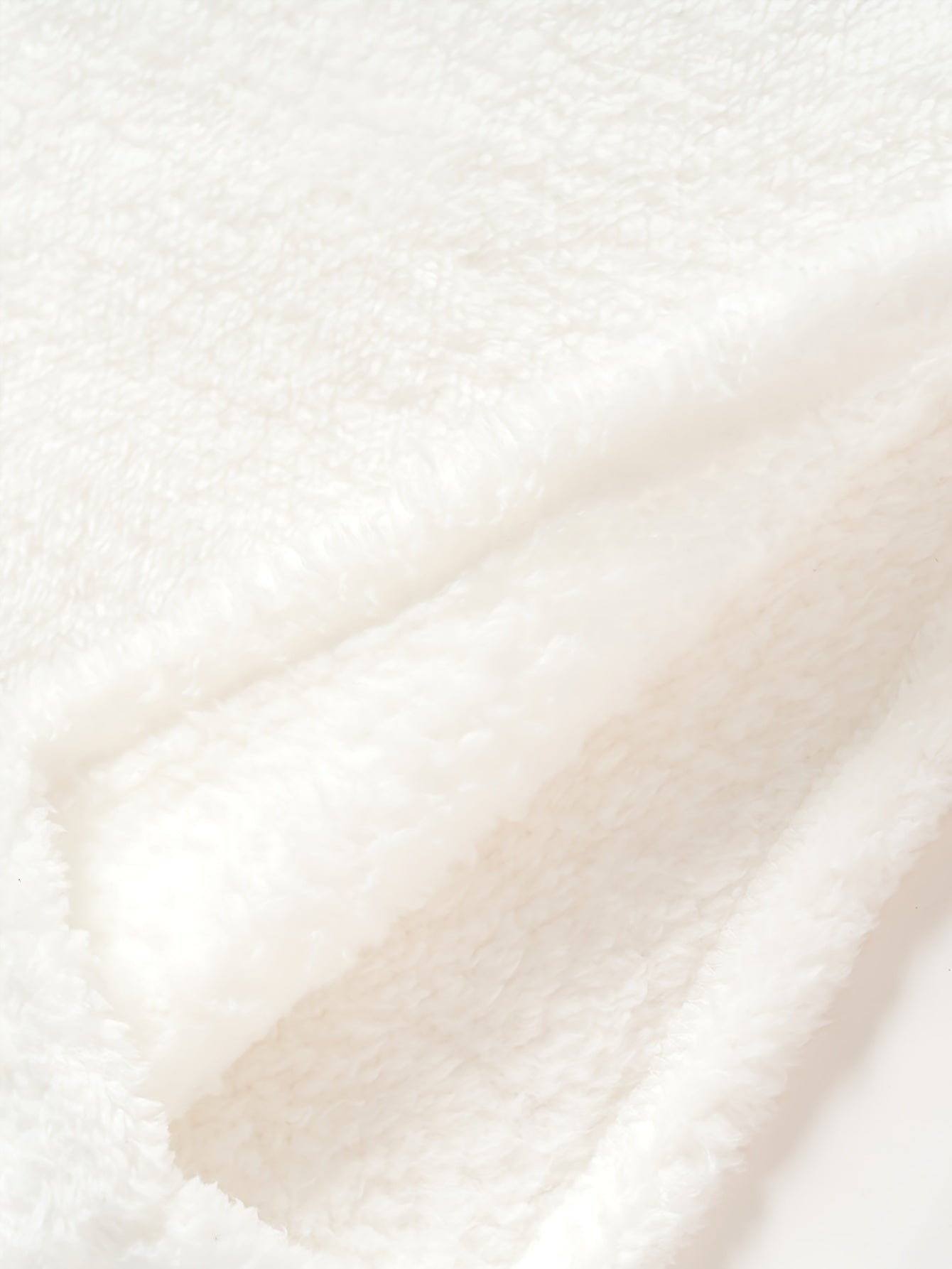 Warm Fuzzy Pajama Set, Long Sleeve Hooded Robe & Tank Top & Drawstring Shorts, Women's Sleepwear & Loungewear