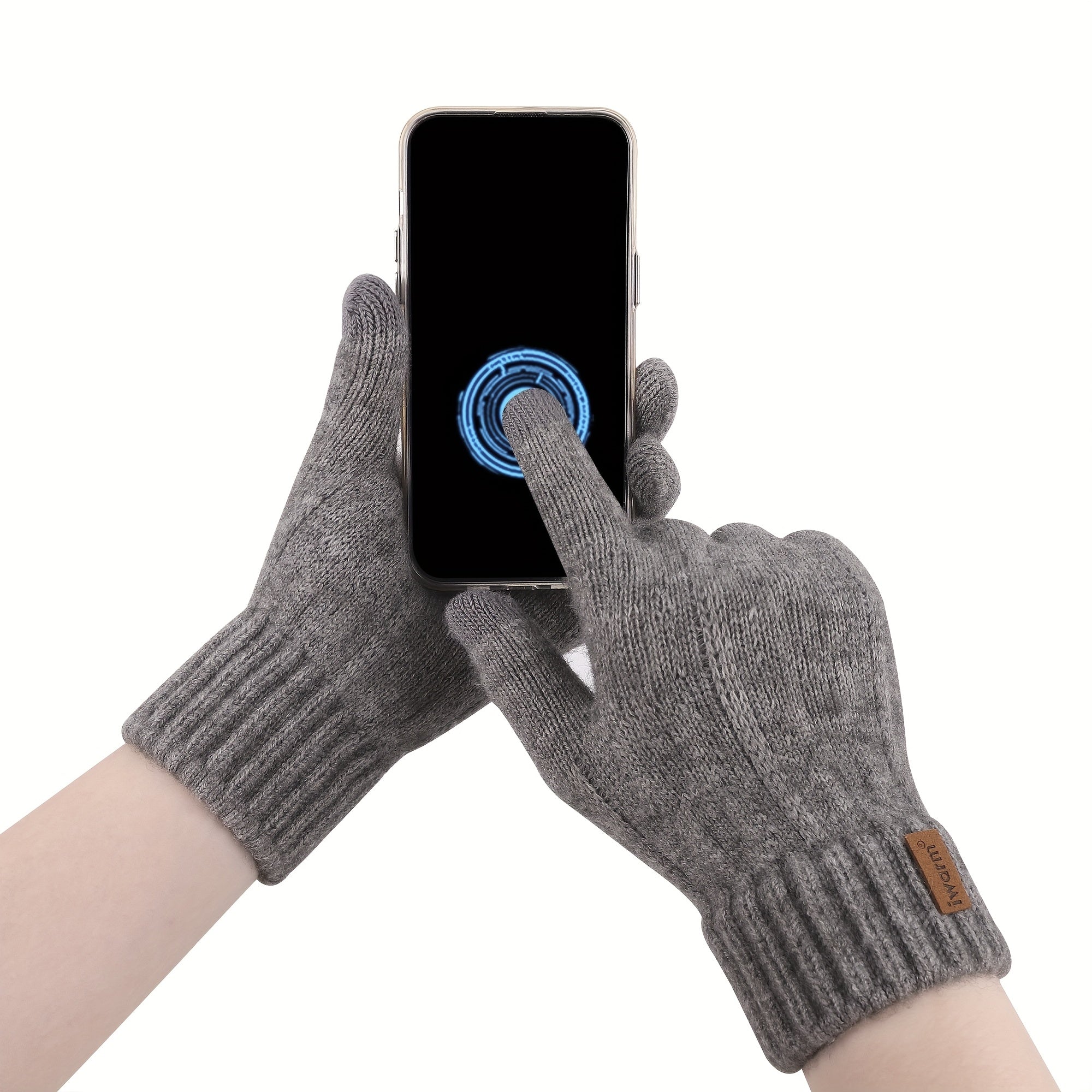 Unisex Alpaca Gloves - Warm, Touchscreen Compatible, Ideal for Winter, Office, Travel, Cycling - Machine Washable, Professional Dry Clean, Office Gloves | Stylish Gloves | Soft Gloves