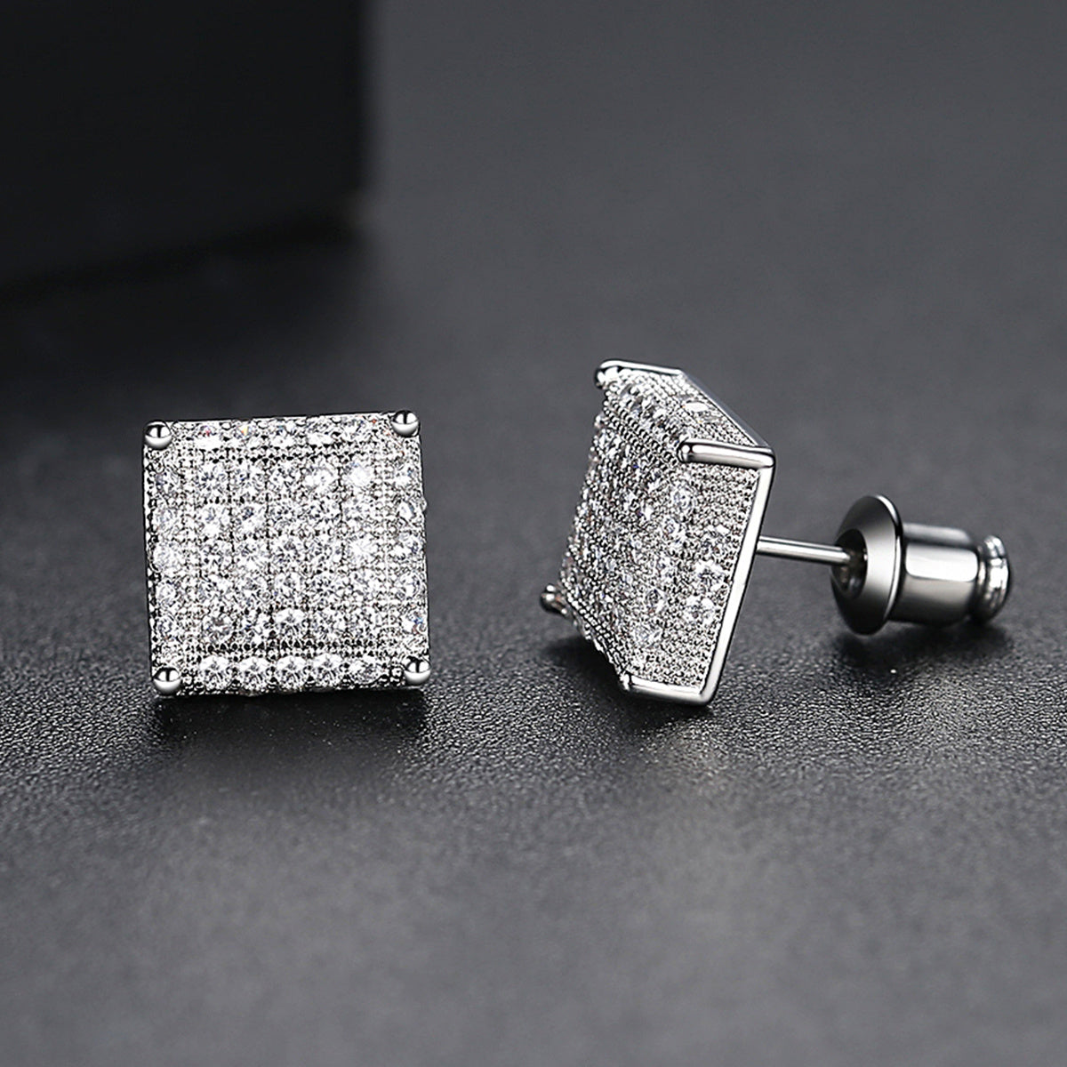 Hip Hop Stud Earrings For Men