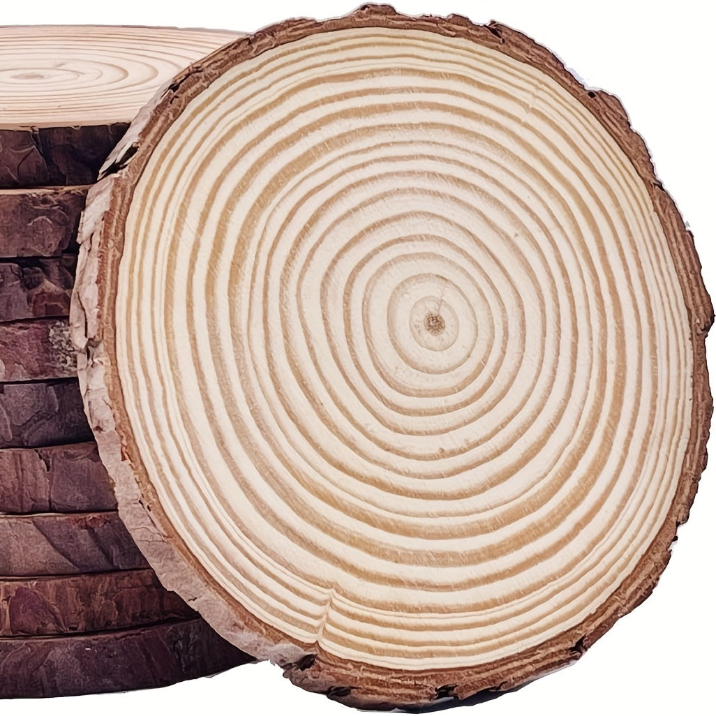 Wood Slabs Solid Big Wood Slices For Weddings, Table Centerpieces, DIY Projects Or Decoration