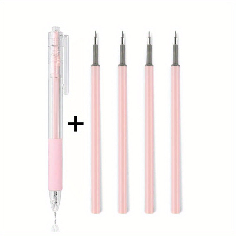 5pcs/set 6pcs/set Art Utility Knife Pen Knife Cut Stickers Scrapbooking Cutting Tool Express Box Knife School Supplies DIY Craft Supplies