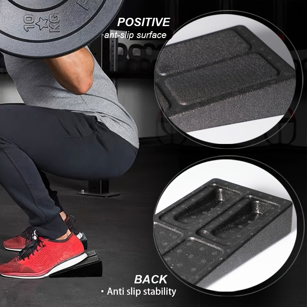 Power Up Your Workouts with the Foot Pad Assist Power Board - Perfect for Squats, Deadlifts, Incline Training & Calf Exercises!