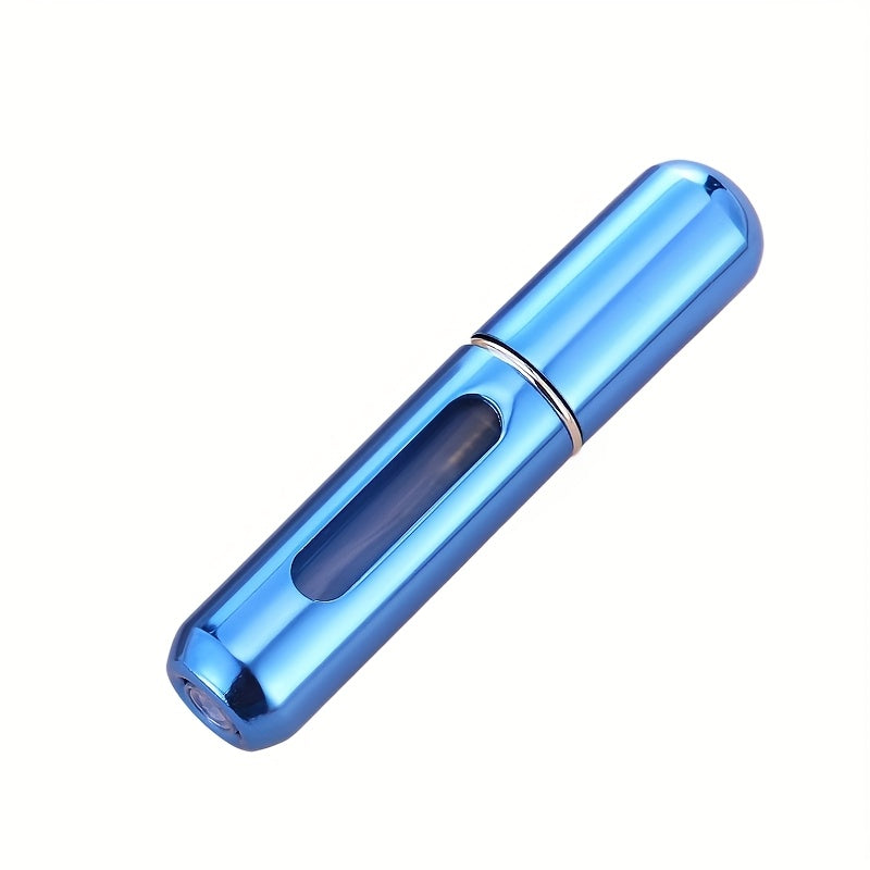 NEW Colorful 5ML Mini Portable Travel Perfume Spray Empty Travel Aftershave Fashion Aluminum Star Shape Bottle Self Pump Bottom Glass Perfume Cosmetics Sprayer