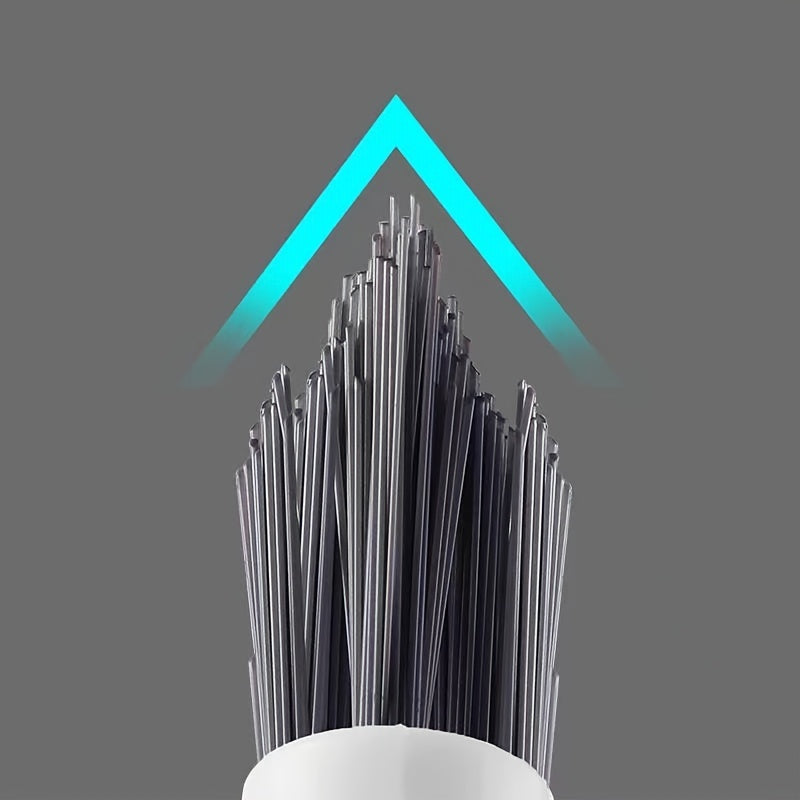 1pc, Bathroom Floor Brush, 88.5cm/34.8inch, Rotating Scrub Brush, Hard Bristle Scrub Brush, Long Handle Bathroom Tub And Tile Cleaning Brush, Floor Cleaning Brush, Without Dead Ends, Cleaning Supplies, Cleaning Tool, Back To