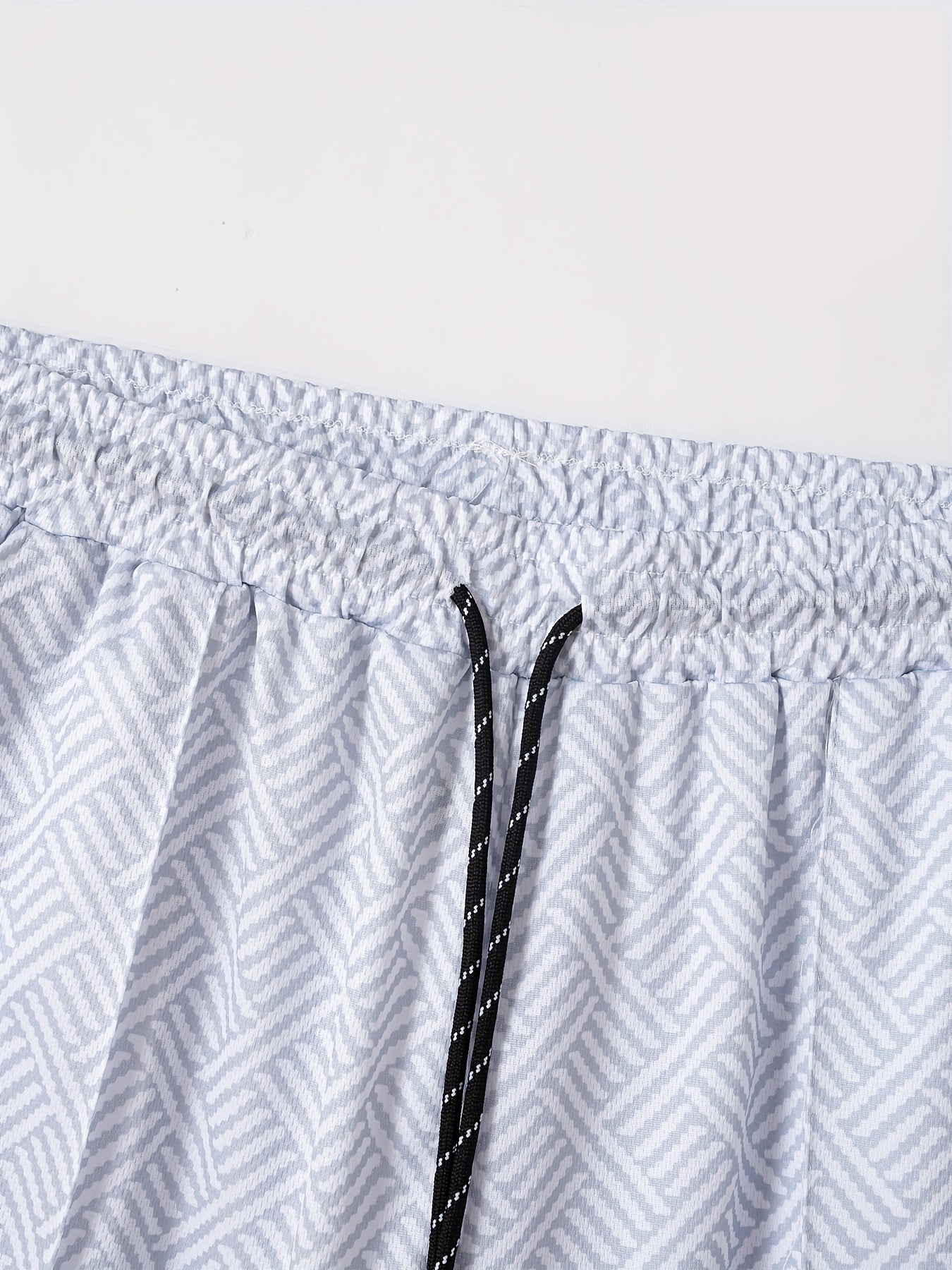 Men's T-shirt short sleeve + shorts casual sports suit blue