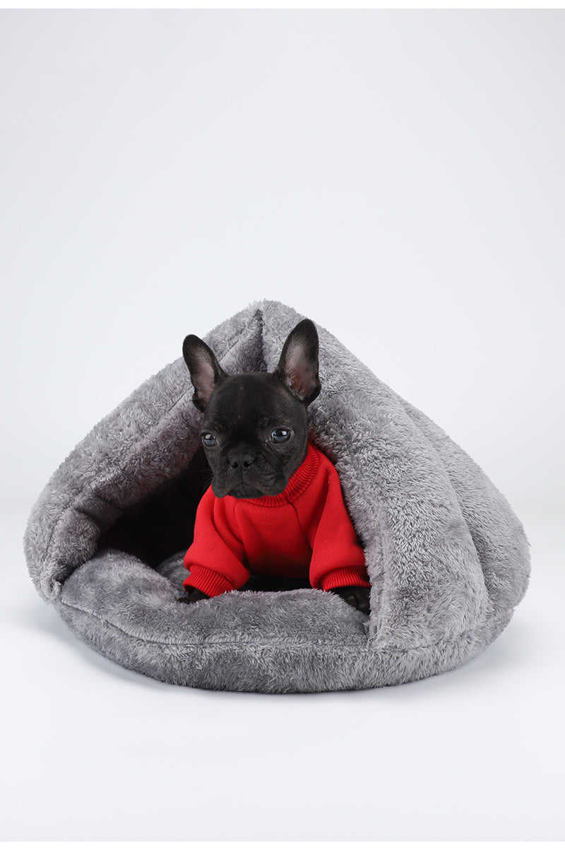 Solid Color Triangle Bed, Pet Bed, Pet Bedding