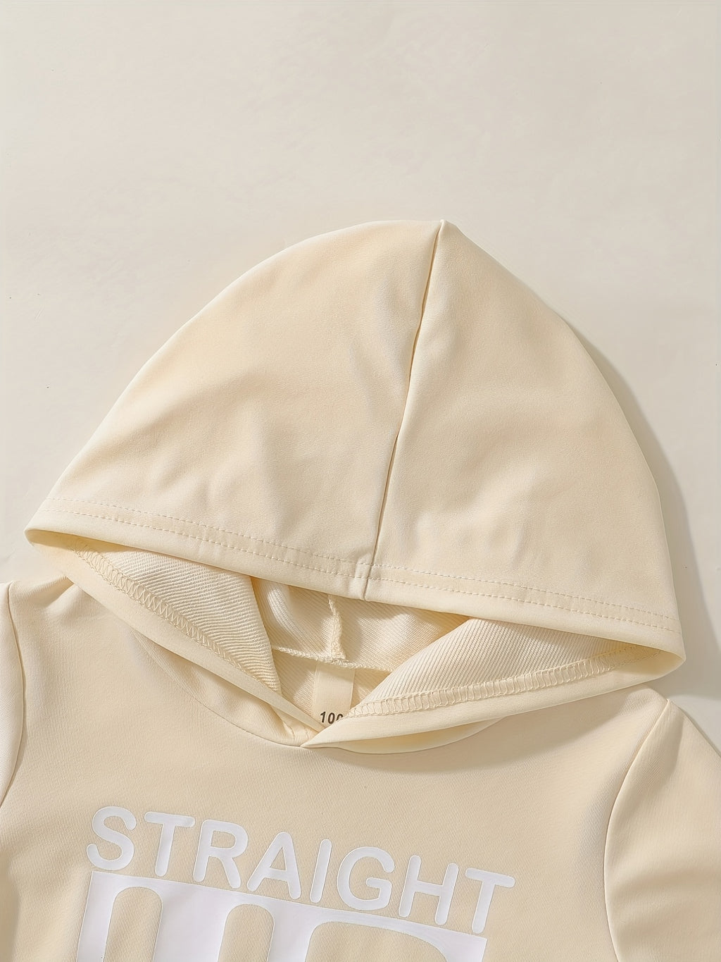 Boy's Casual Hoodie With Slogan + Camo Pants For Autumn & Winter Daily And Outdoor Wear