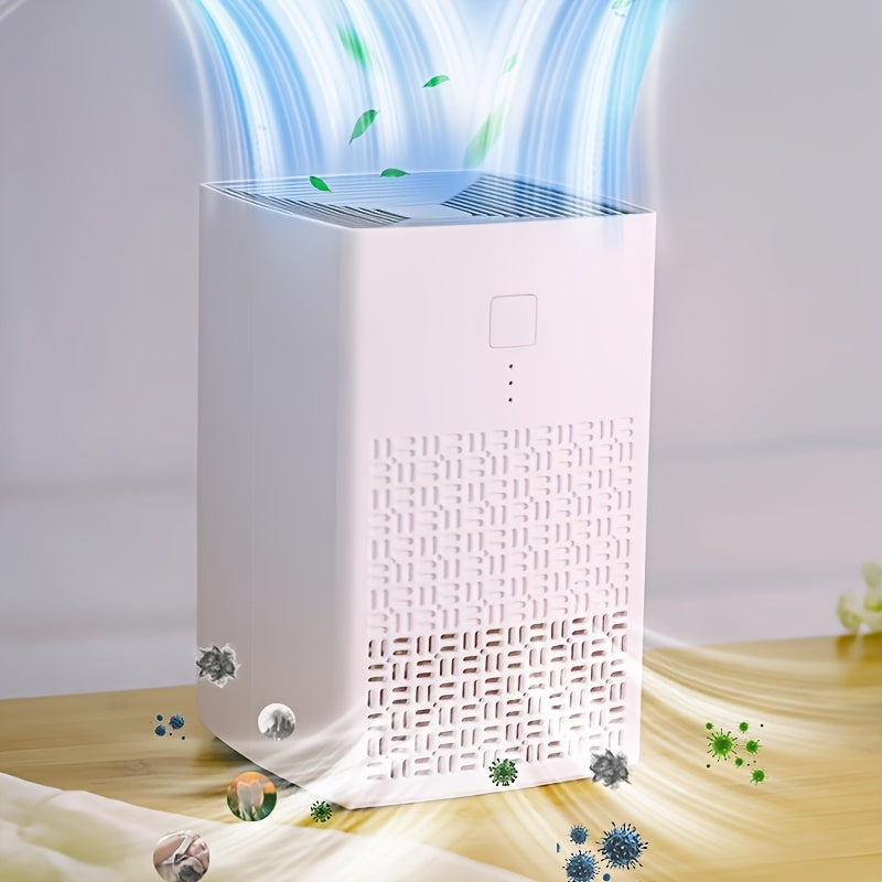 HEPA Air Purifier Fo Home Bedroom Office And Desk, High Efficiency