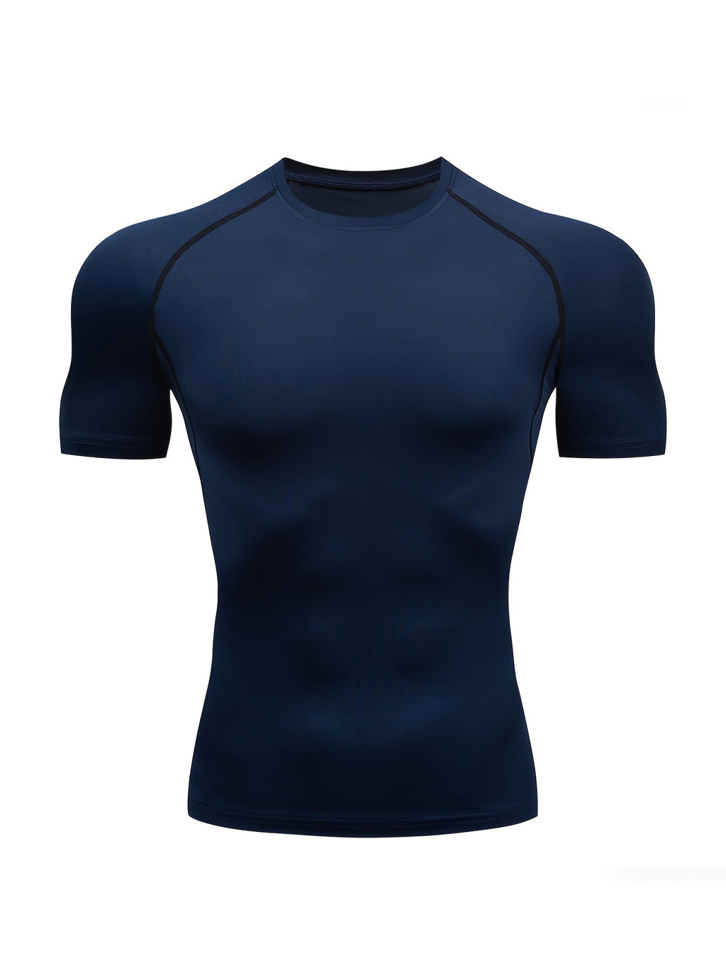 Quick-Drying Men's Base Layer Top for Outdoor Training - High Stretch & Breathable