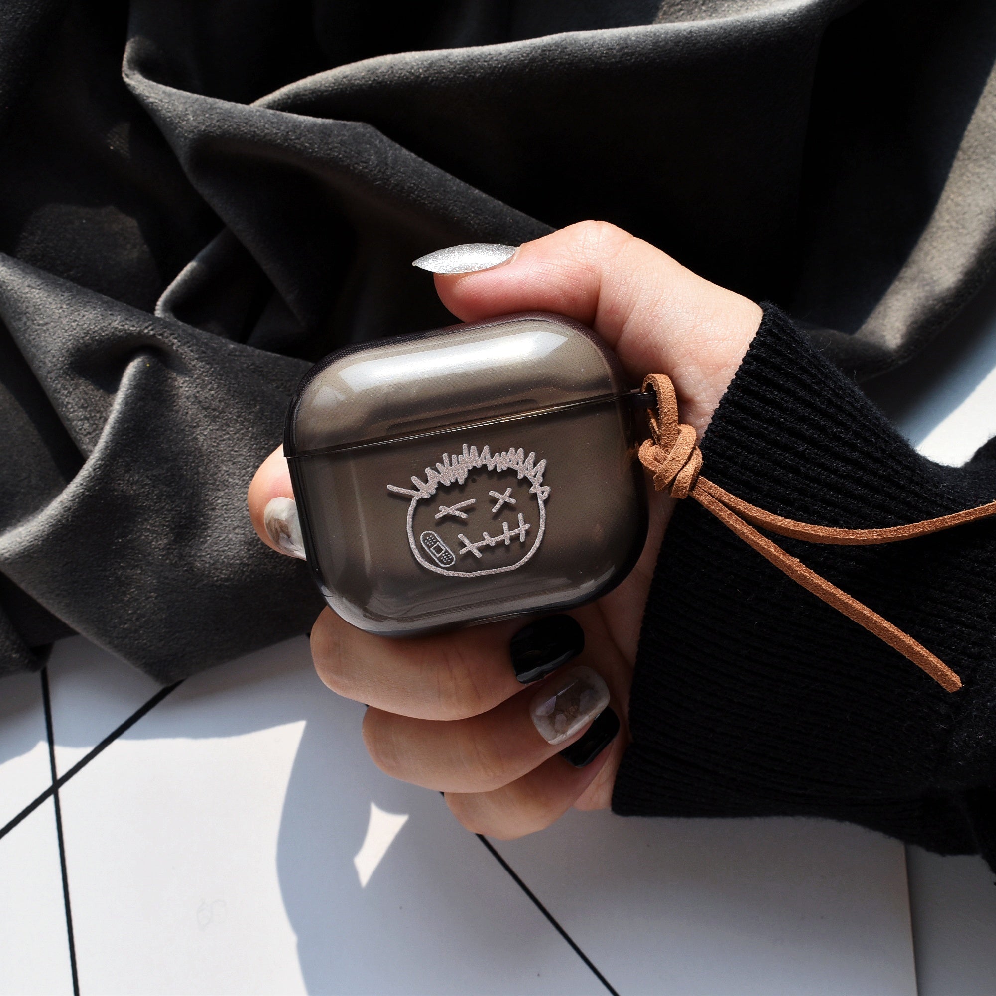 Graphic Pattern Earphone Case For AirPods1/2, AirPods3, AirPods Pro, AirPods Pro (2nd Generation), Christmas Halloween Decor/gift For Girlfriend, Boyfriend, Friend Or Yourself