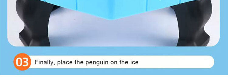 Save the Penguins Family Game - Interactive Ice Knocking Board Toy with Colorful & White Plastic Pieces, Educational STEM Fun for Youngsters