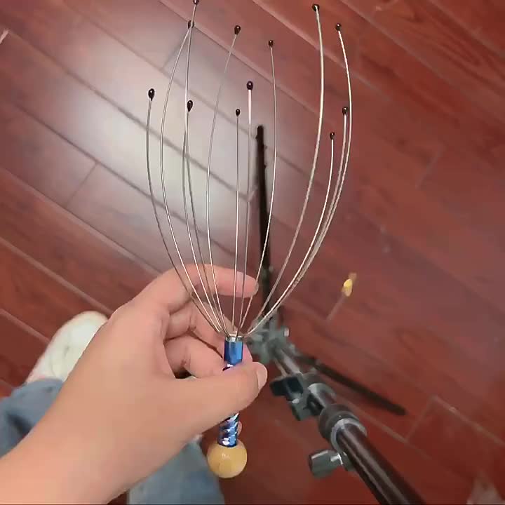 Head massager Head scratching claw octopus head massager scalp grabber massage claw small soul extraction extractor