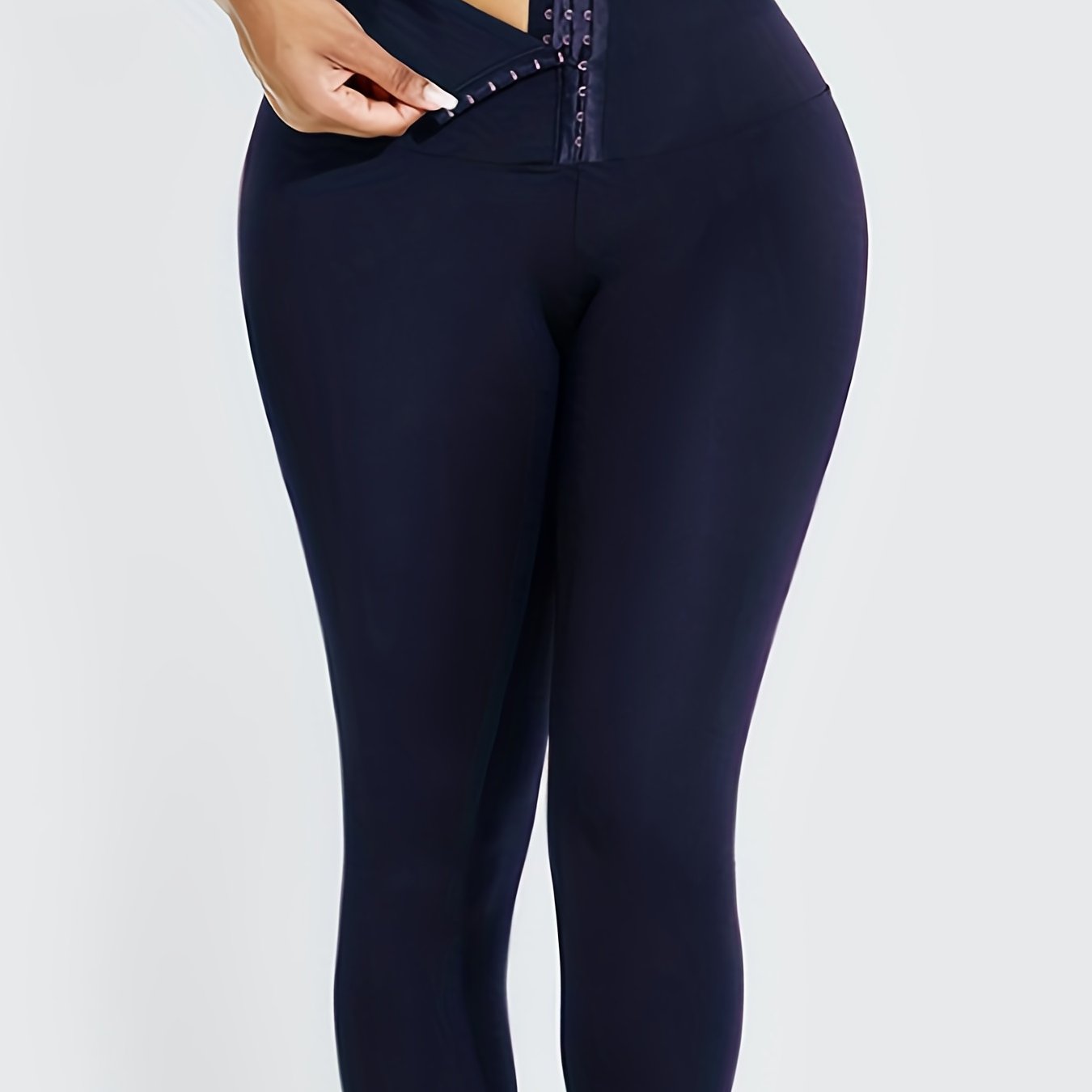 Women's Tummy Control Leggings - Quick Dry, Butt Lifting, Body Shaping Activewear Pants Wide Waistband