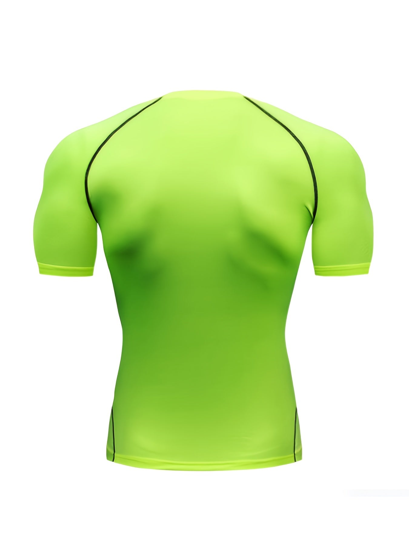 Quick-Drying Men's Base Layer Top for Outdoor Training - High Stretch & Breathable