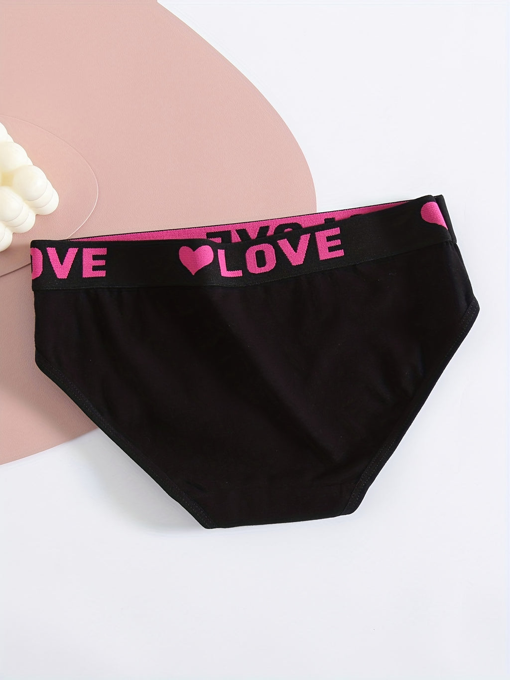 [6 Pack] Colorful Fabric Panties, Seamless Soft & Stretchy Bikini Briefs, Women's Lingerie & Underwear