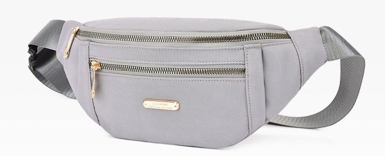 Waist Bags belt bag Women Oxford Leisure Color Hip Bum Bag Shoulder Crossbody Chest Bags Handbags All-match Messenger Belt Bag
