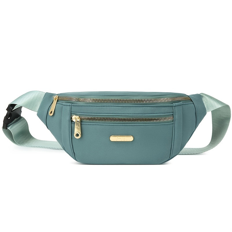 Waist Bags belt bag Women Oxford Leisure Color Hip Bum Bag Shoulder Crossbody Chest Bags Handbags All-match Messenger Belt Bag