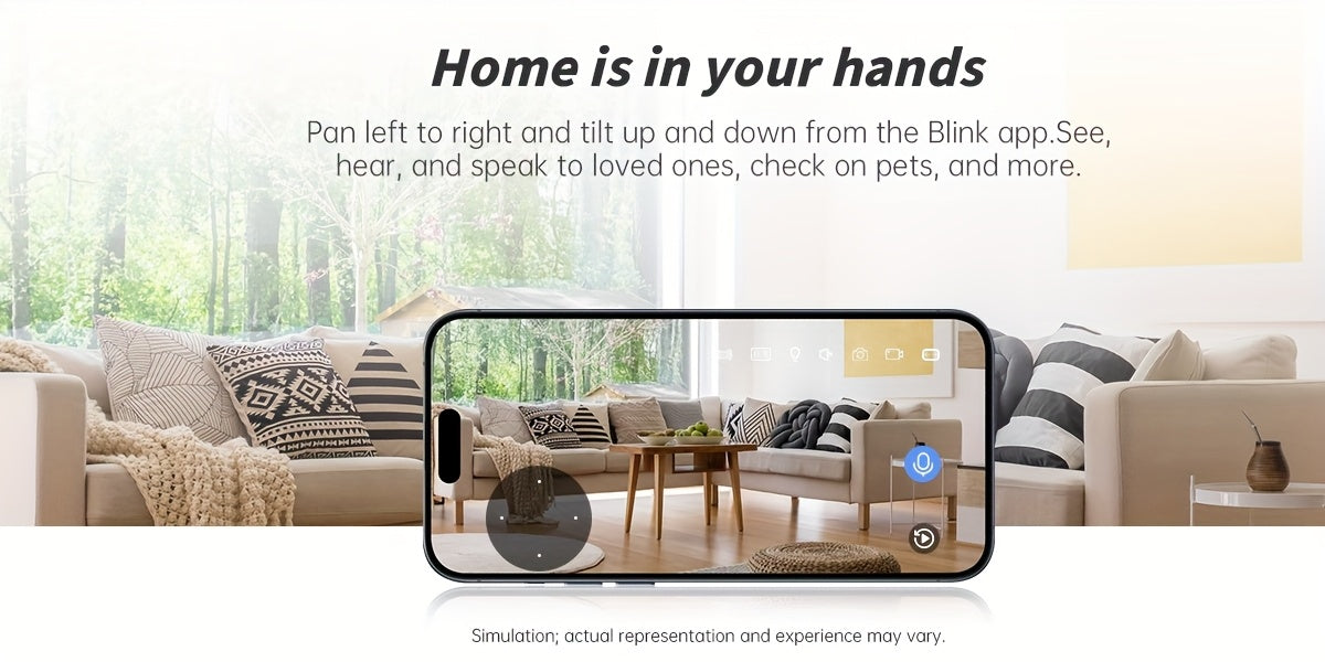 3MP HD Smart Robot Security Camera with 360° Night Vision, Two-Way Audio, Motion Detection & Wi-Fi - Indoor/Outdoor Wireless Pet & Home Surveillance System, 1296P HD Video, App-Controlled Robot Camera for Bedroom, Living Roo