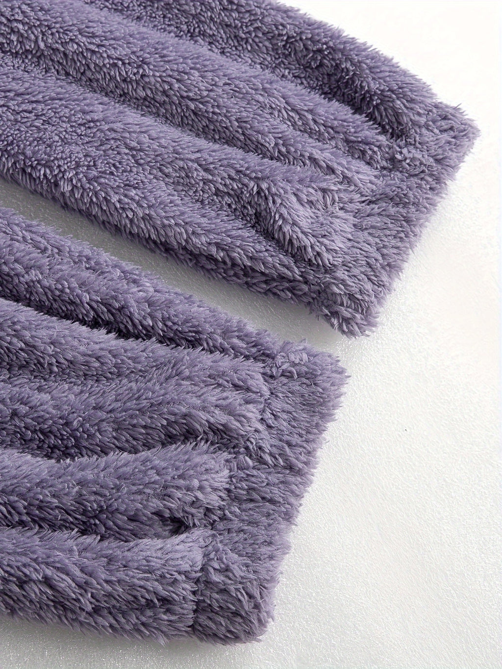 Fuzzy Hooded Pajama Jumpsuit For Music Festival, Comfy & Cute Long Sleeve Zipper Pajamas, Women's Lingerie & Sleepwear