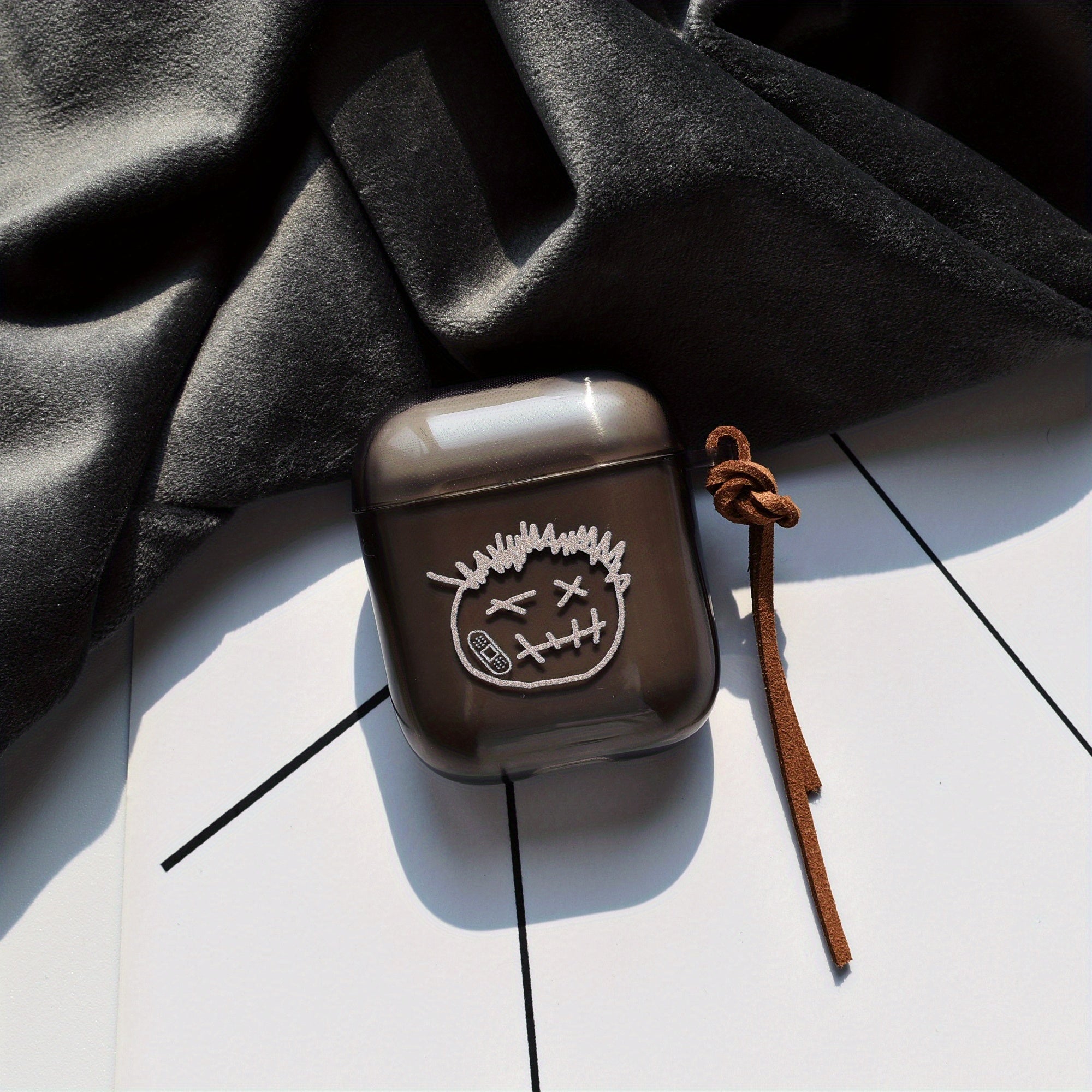 Graphic Pattern Earphone Case For AirPods1/2, AirPods3, AirPods Pro, AirPods Pro (2nd Generation), Christmas Halloween Decor/gift For Girlfriend, Boyfriend, Friend Or Yourself