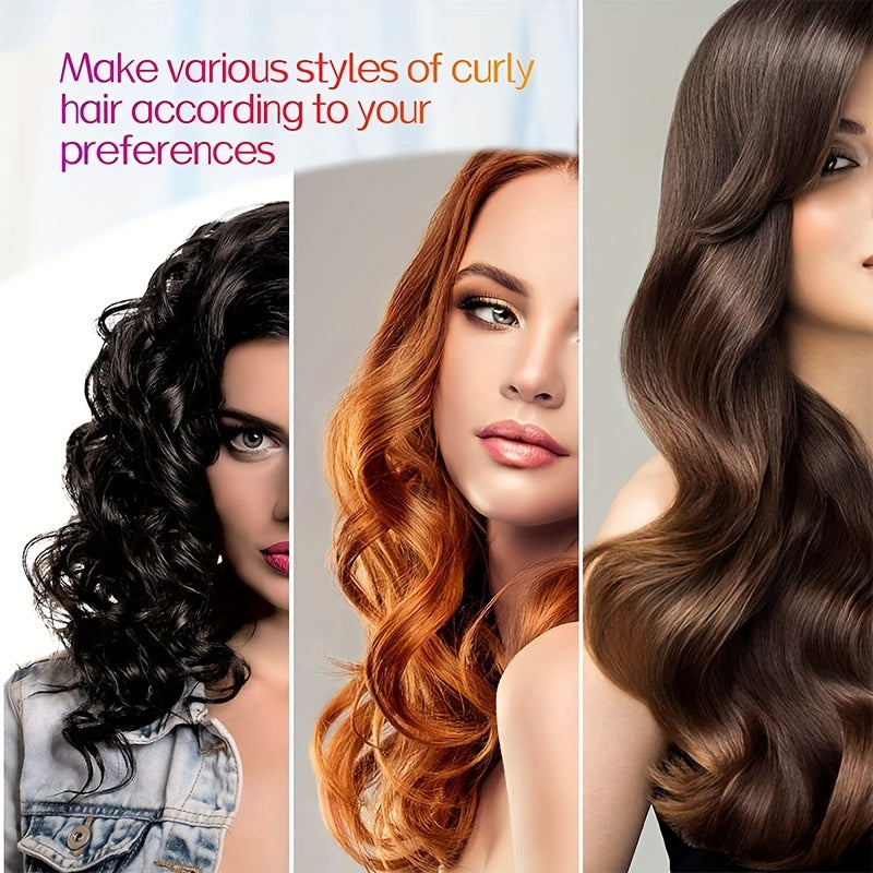 3pcs/Set Heatless Curling Rod Headband With Hair Ties - DIY Lazy Ribbon Hair Curler Tool For Effortless Waves And Curls