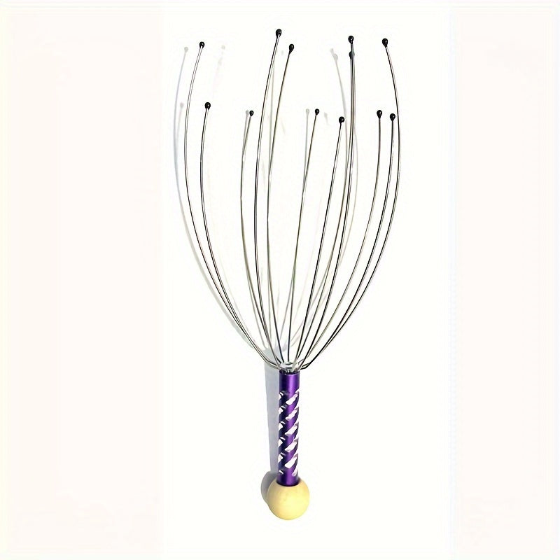 Head massager Head scratching claw octopus head massager scalp grabber massage claw small soul extraction extractor