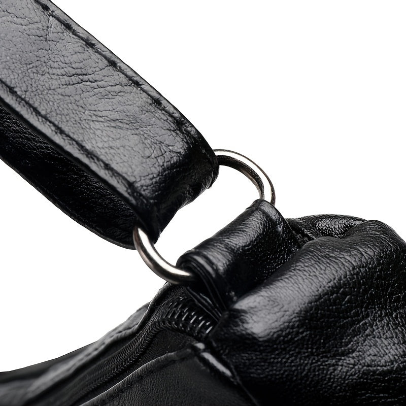 Flower Pattern Crossbody Bag, Fashion Zipper Shoulder Bag, Casual Purse For Women