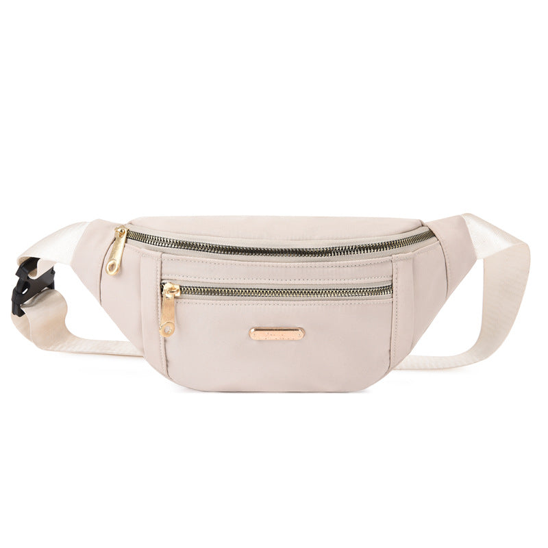 Waist Bags belt bag Women Oxford Leisure Color Hip Bum Bag Shoulder Crossbody Chest Bags Handbags All-match Messenger Belt Bag