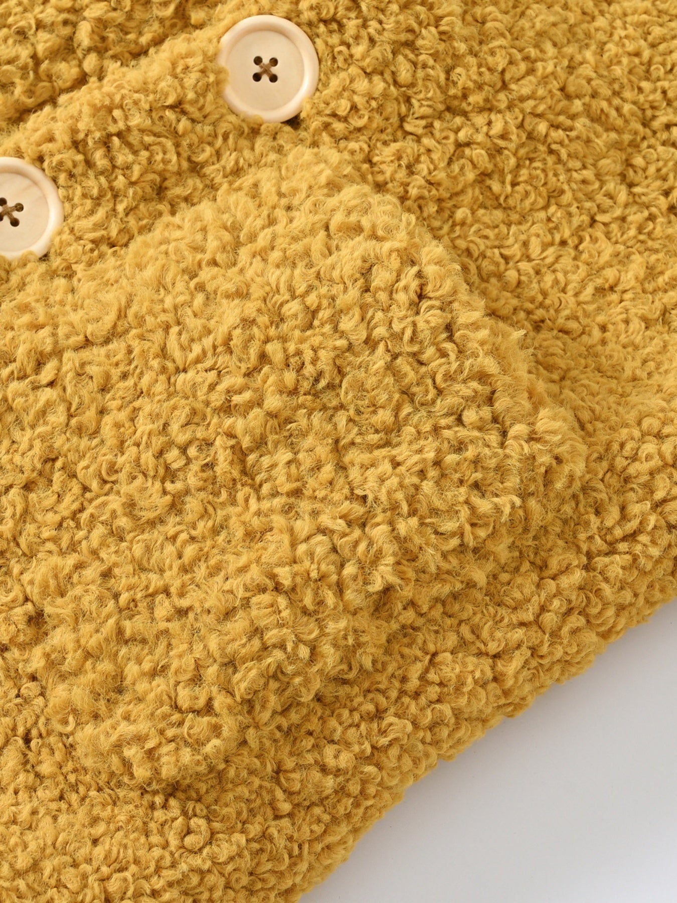 JOMAKE Girls' Winter Coat - Pastel Pink & Ombre Jacket with Button Front Closure, Soft Fleece-Lined Lapel Collar, Non-Stretchy Fabric for Everyday & Formal Events, Long Sleeve Casual Outerwear for School, Travel - Cute Korean