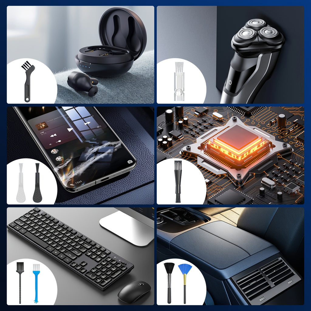 Rechargeable Compressed Air Duster with High-Speed Turbo Fan - 10000mAh Lithium Battery - Multi-Scene Powerful Cleaning Blower for Electronics, Car, Home, Office - USB Charged, Portable Handheld Dust Remover