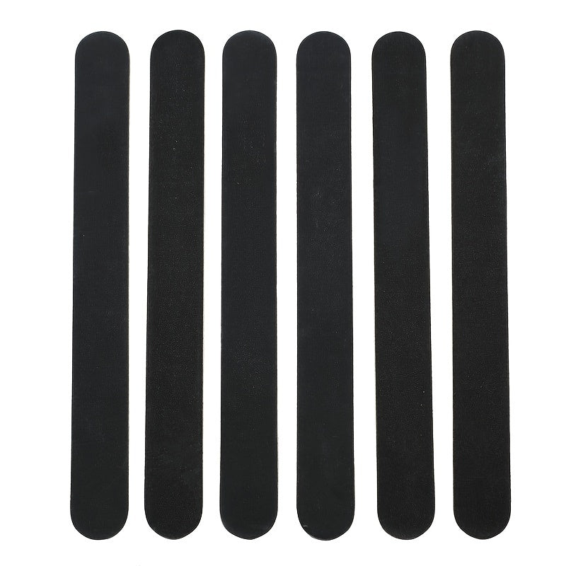 5 PCS Double Sided 100/180 Grit Nail Files Emery Board Black Manicure Pedicure Tool And Nail Buffering Files