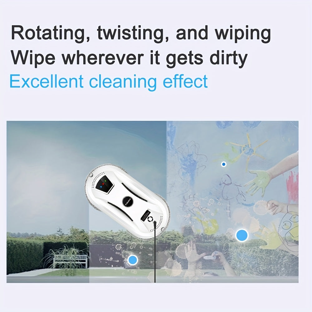 Local Warehouse Ultra-Thin Automatic Window Cleaning Robot PuRuiKai for Room Glass Cleaning