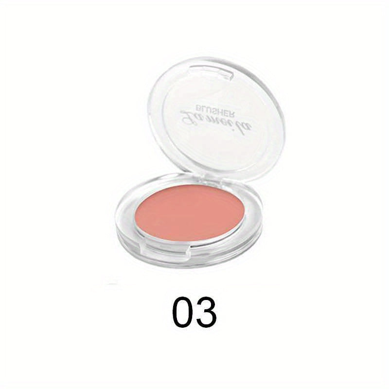 6 Colors Lightweight Matte Finish Milk Tea Blush Powder - Long-Lasting Blush for Contouring and Natural Cheek Enhancement with Buildable Coverage - Perfect for Everyday Makeup Looks