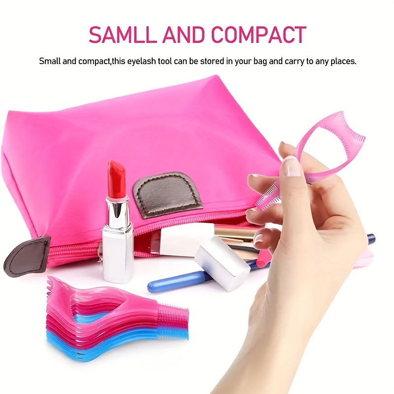 1/3/5 Pcs Eyelash Makeup Auxiliary Tool Upper Lower Eye Lash Mascara Guard Applicator Guide Helper With Eyelash Comb For Makeup