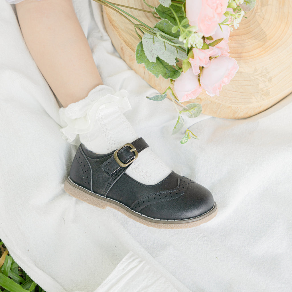 Girls Mary Jane Dress Shoes Party Wedding Shoes
