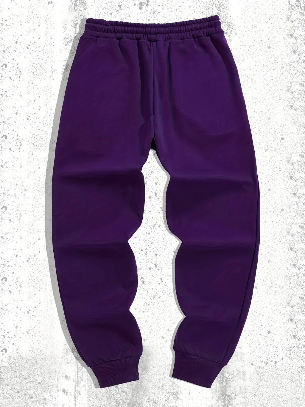 Men's Trendy Print Drawstring Sweatpants For Outdoor Street, Gift For Men