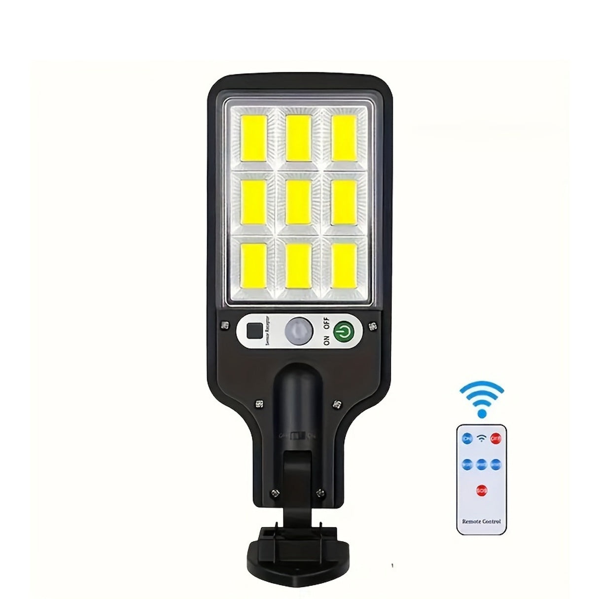 1/2/4pcs Outdoor Solar Street Light, LED Wall Lamp with Remote Control, Garden Light, Human Body Induction Wall Light