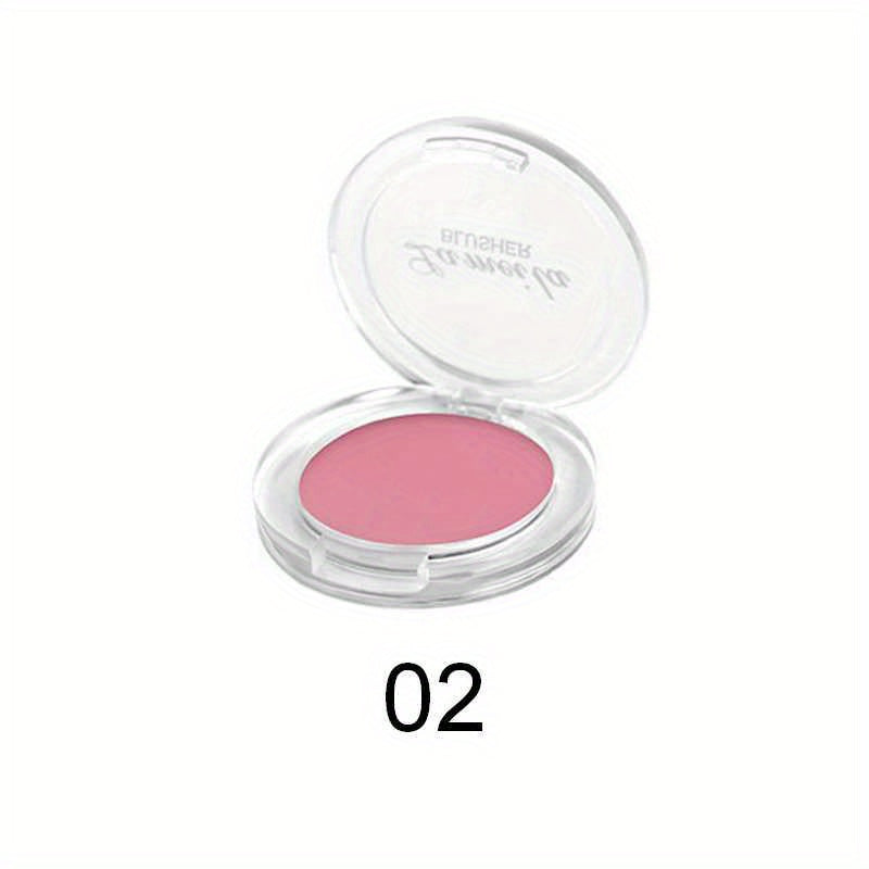 6 Colors Lightweight Matte Finish Milk Tea Blush Powder - Long-Lasting Blush for Contouring and Natural Cheek Enhancement with Buildable Coverage - Perfect for Everyday Makeup Looks