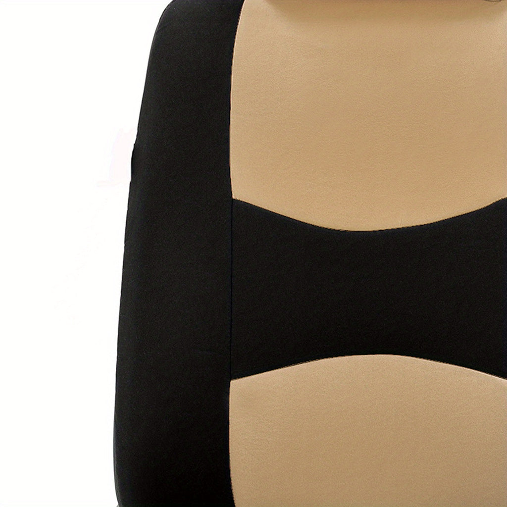 Polyester Universal Fit Car Seat Cover Full Set for 5 Seats Cars