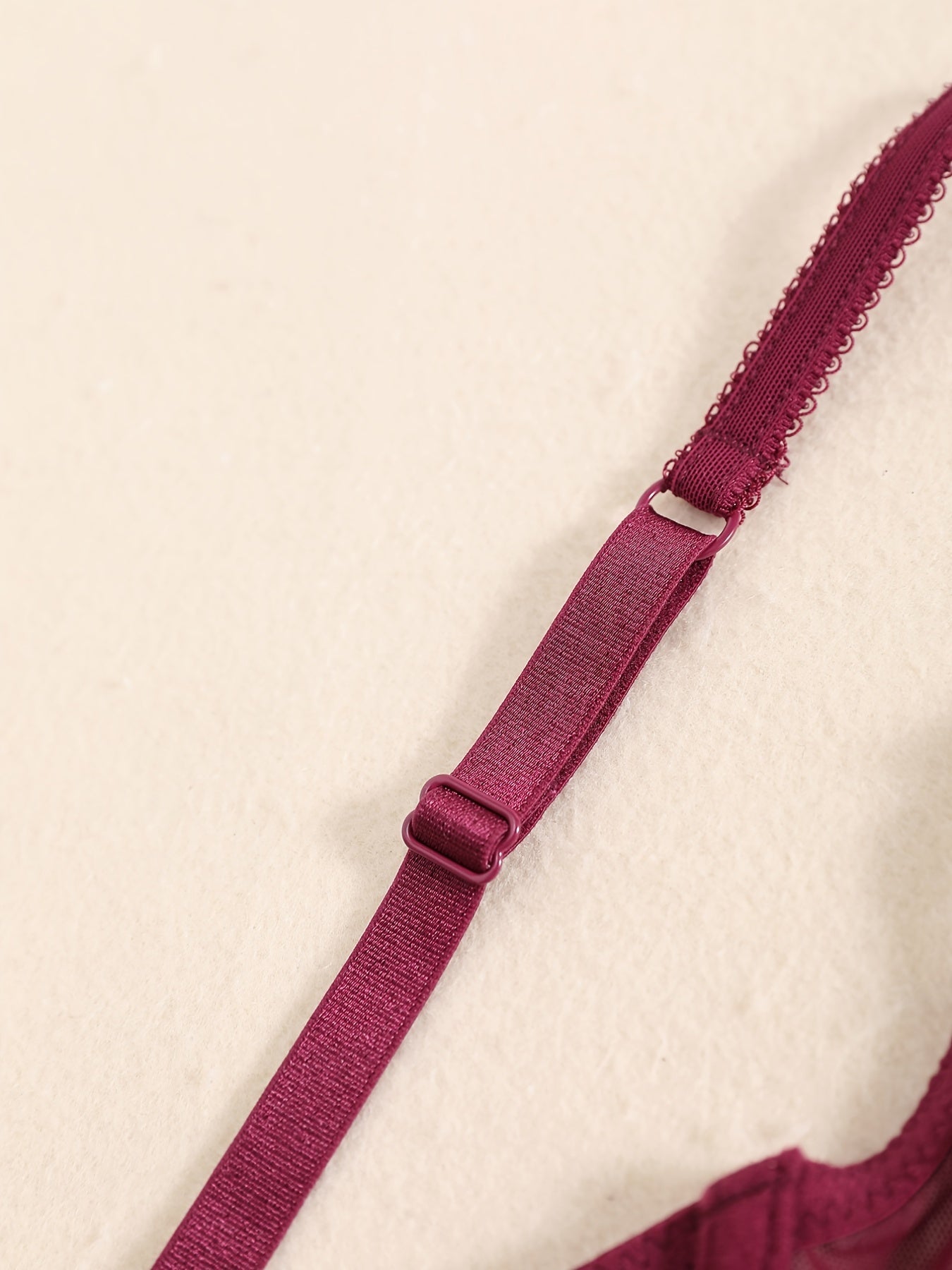 Transparent Mesh Thin Unlined Bra, Breathable Sheer No Pad Knitted Fabric Everyday Intimates Bra, Women's Lingerie & Underwear