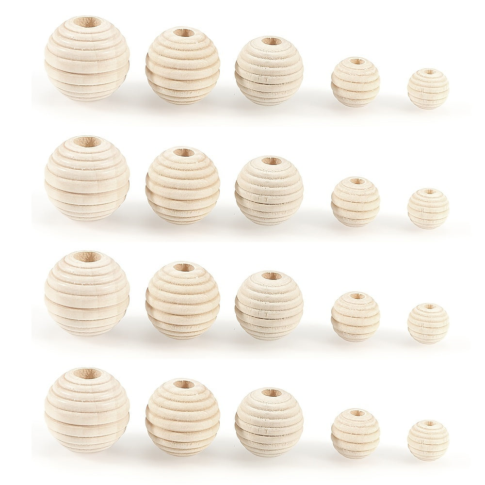 Multi-size Wooden Beads DIY Jewelry Making Hand Craft Fine Jewelry Wooden Jewelry