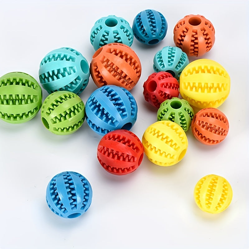 Dog Ball Toy, Dog Food-Leaking Toy, Rubber Chew Toys For Dog, Molar Toy, Pet Interactive Toy